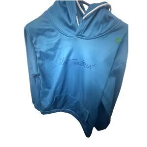 Men's Silent Treatment Graphic Pullover Hoodie Sweatshirt Long Sleeve Size S